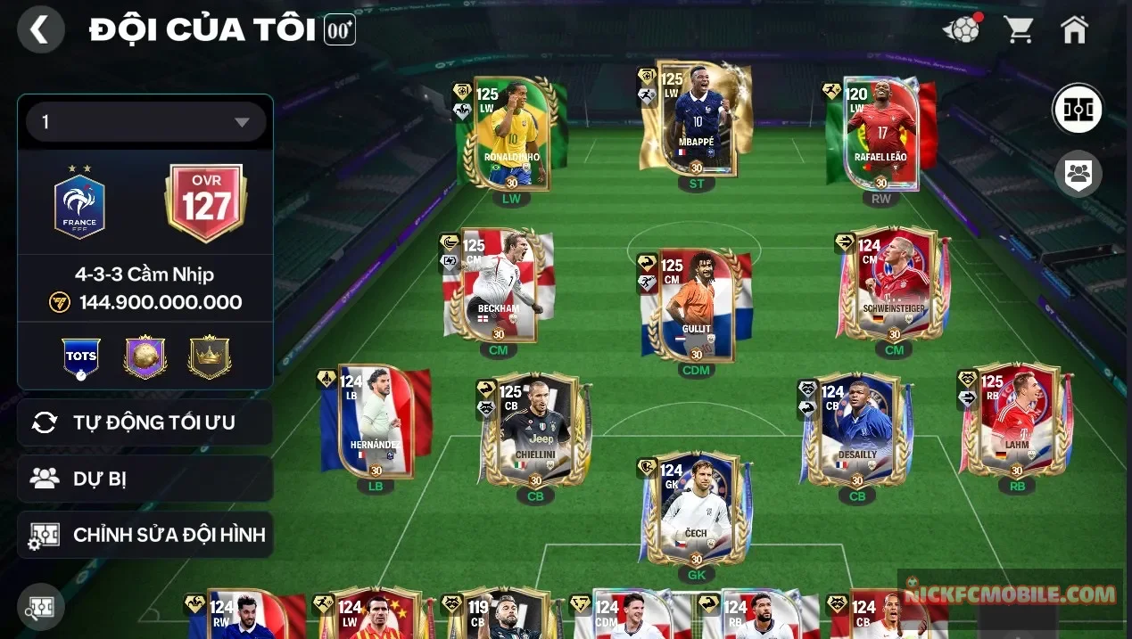 S17 - ĐH 144B 6 CON 120 + 11 CON 119 Garena SĐT CHỜ ĐỔI 17/9