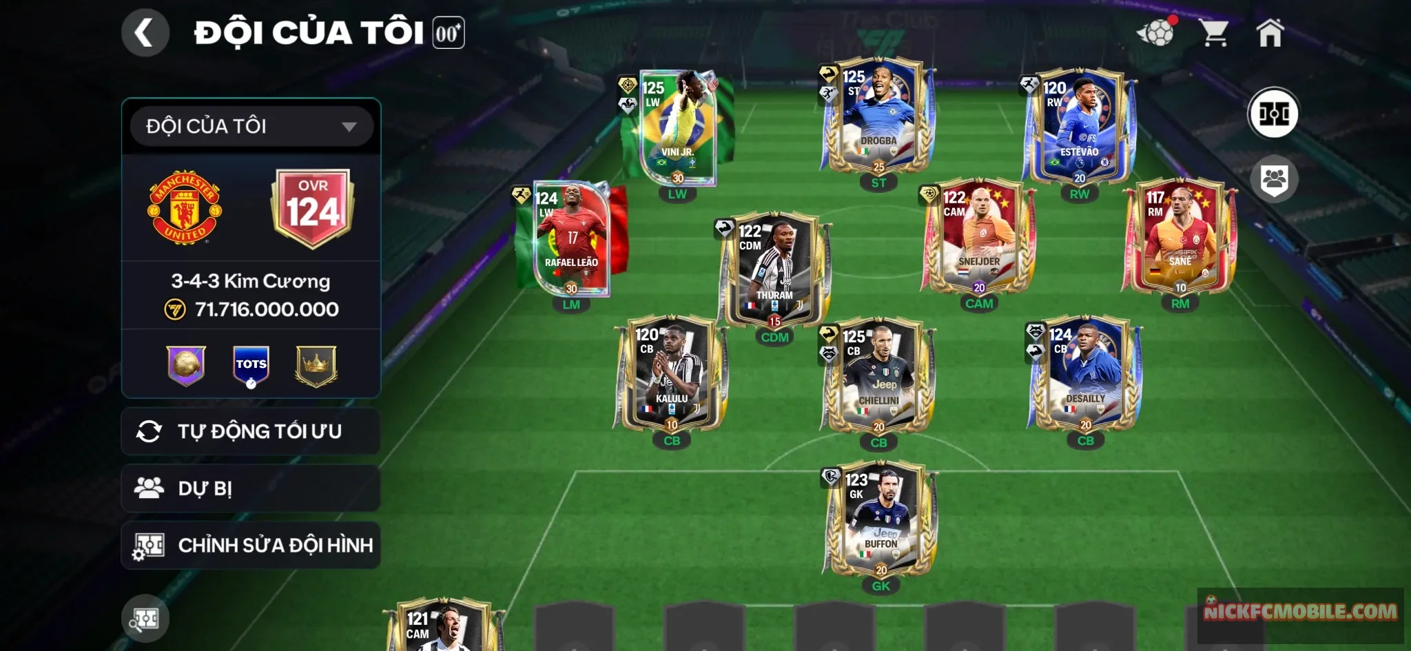 Vini Jr 125
Drogba 125
Chiellini 125