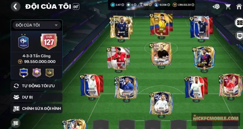 Ovr 127, 10k hhth