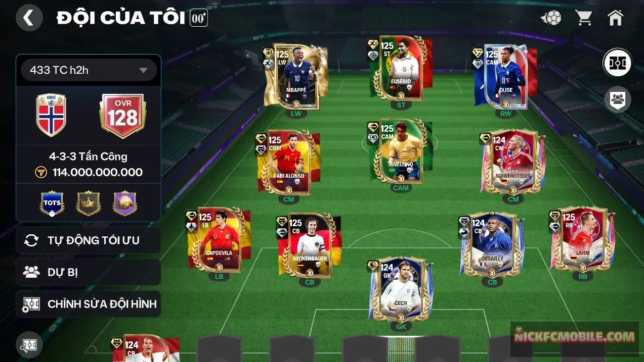S13 - ĐH 114B 8 CON 120 Garena SĐT CHỜ ĐỔI 18/9