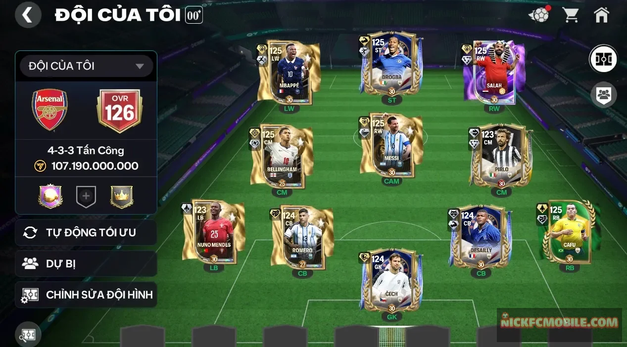 S10 - ĐH 107B 6 CON 120 + 12K ĐIỂM SS ĐỔI THÊM ĐƯỢC 1 CON 120 Garena TTT
