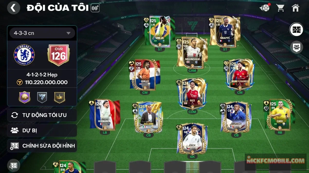 S12 - ĐH 110B 7 CON 120 , Dư 1 thẻ đổi tên , Garena TTT