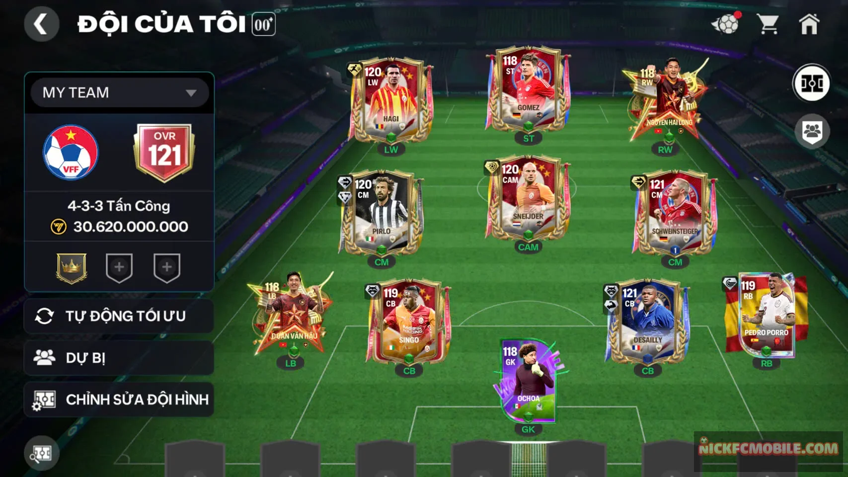 Ms226 Acc ovr121 có 5cthu119 2cthu118
