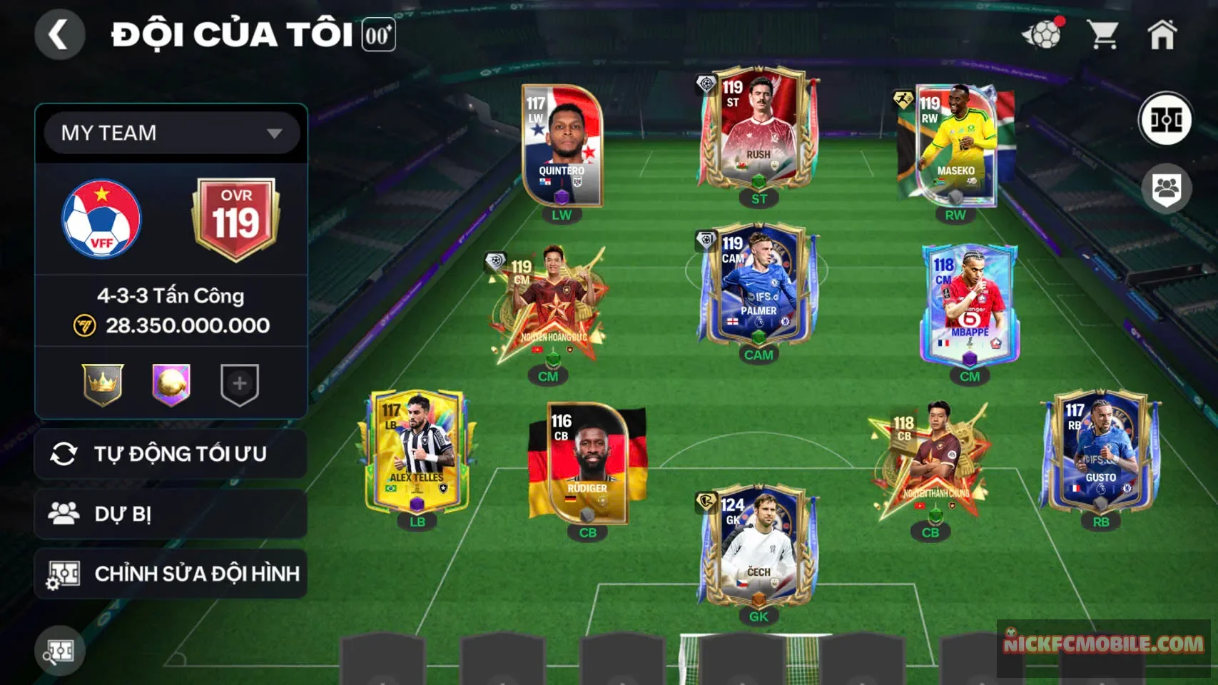 Ms211 Acc ovr119 có 2cthu119 3cthu118