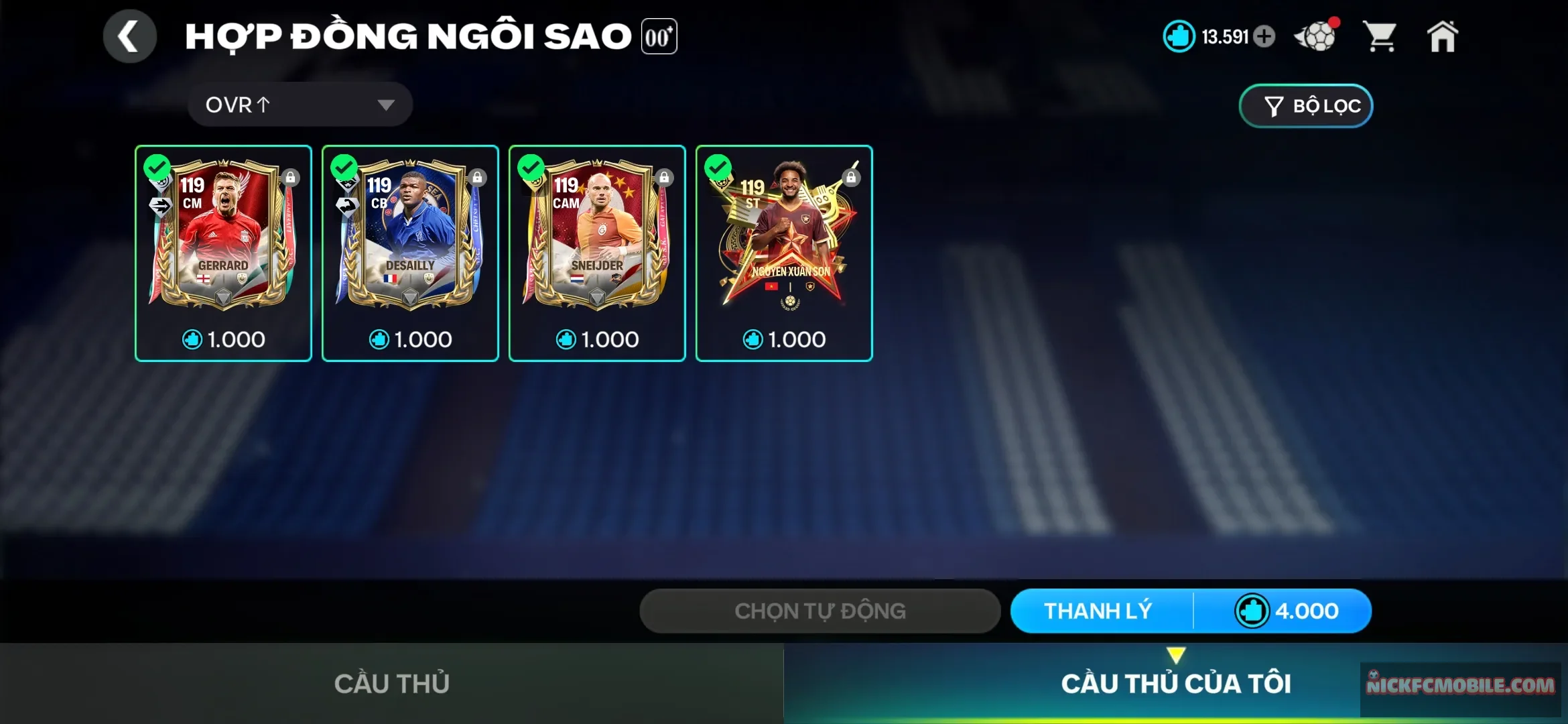 13k5 mảnh desaily gerrard sneijder xuân son cho anh xây đội hình 4k8 hhth và 10k gem chưa nạp đầu