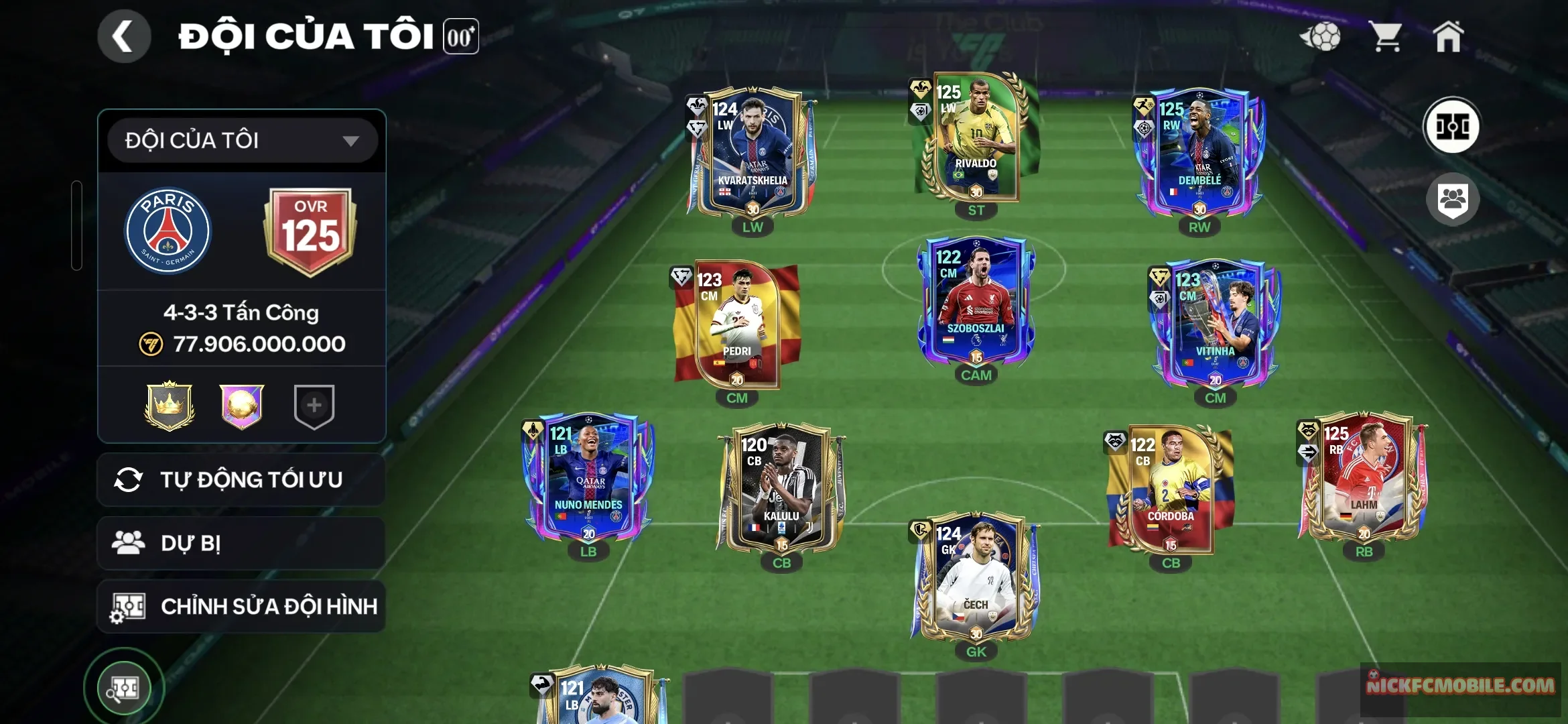 Acc 4cthu ovr 125 siêu ngon