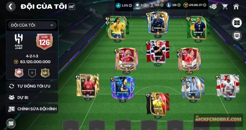 Ovr 126, 2K mảnh
