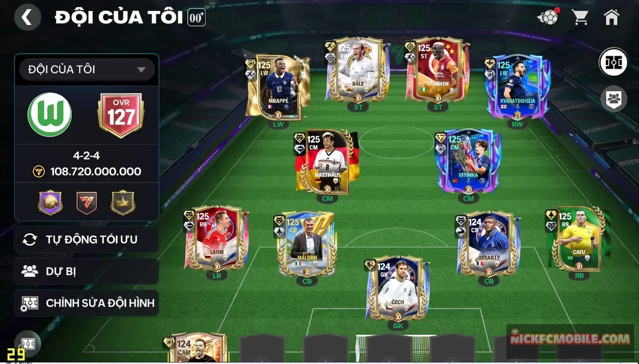 S6 - ĐH 108B  9 CON 120  Garena TTT