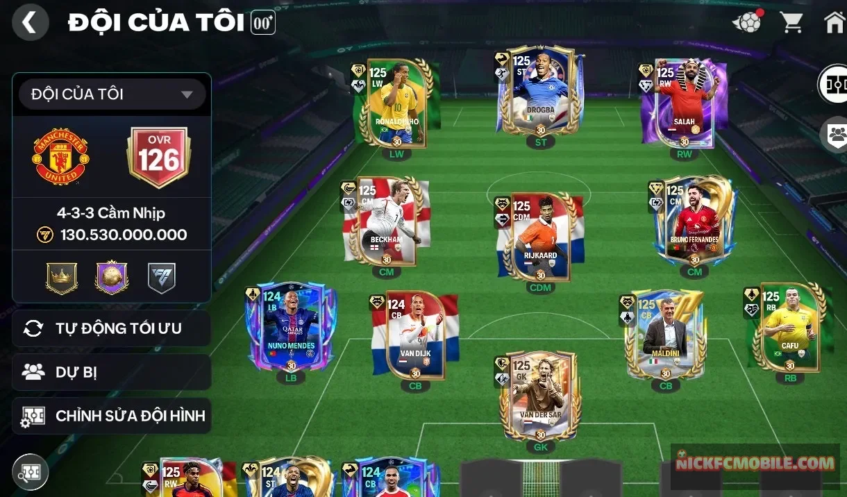 S9 - ĐH 130B  10 CON 120 Garena SĐT ĐỔI LIỀN
