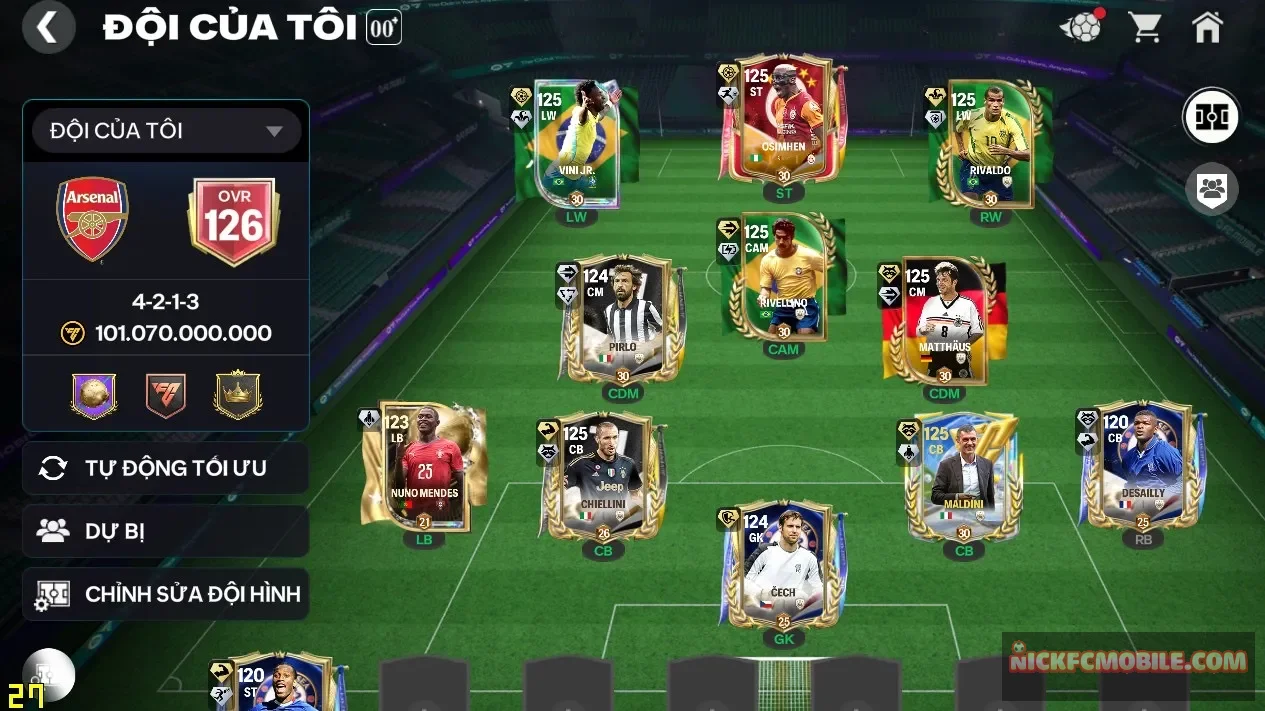 S15 - ĐH 101B  8 CON 120  Garena TTT