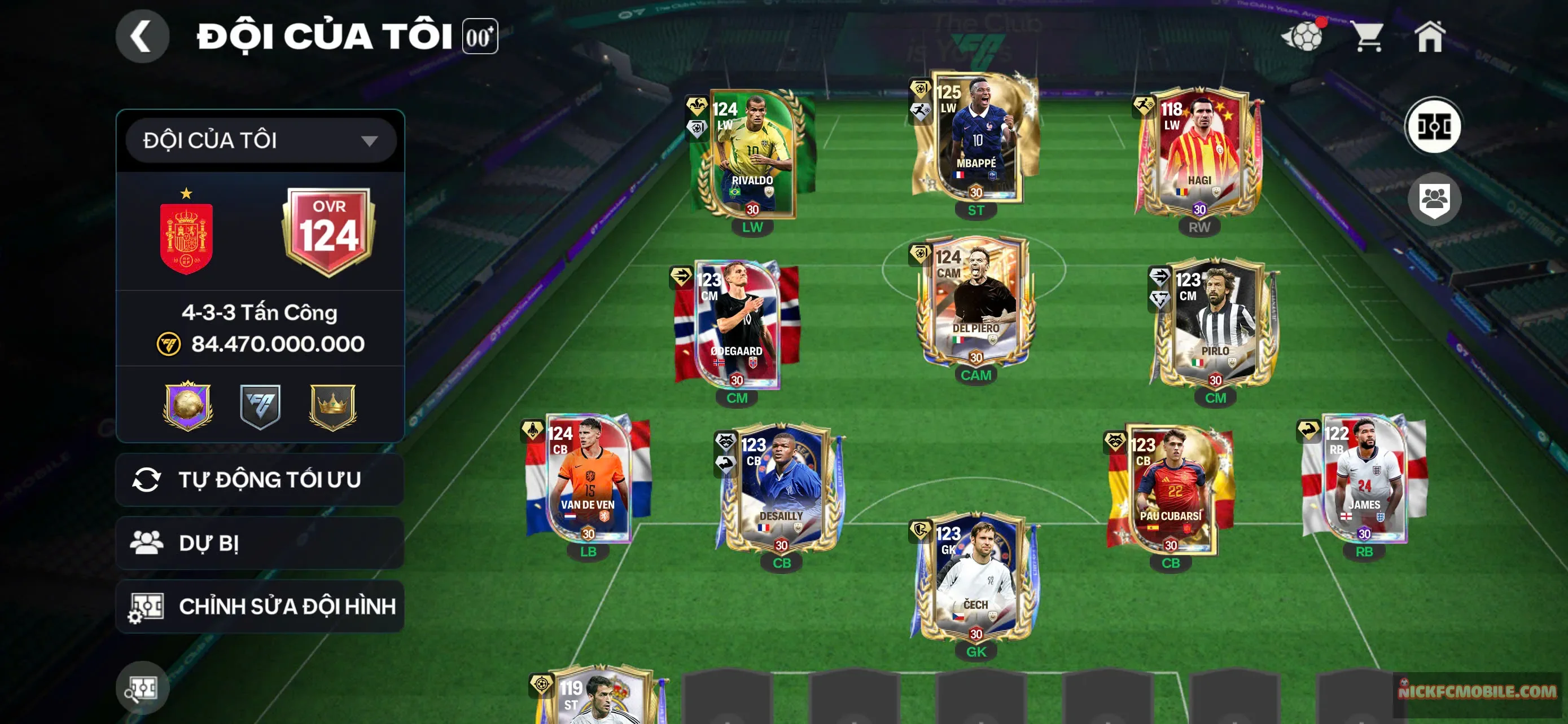 MS454 Siêu phẩm M3p + rivaldo 125 cực ngon, mua về build lên là đẹp