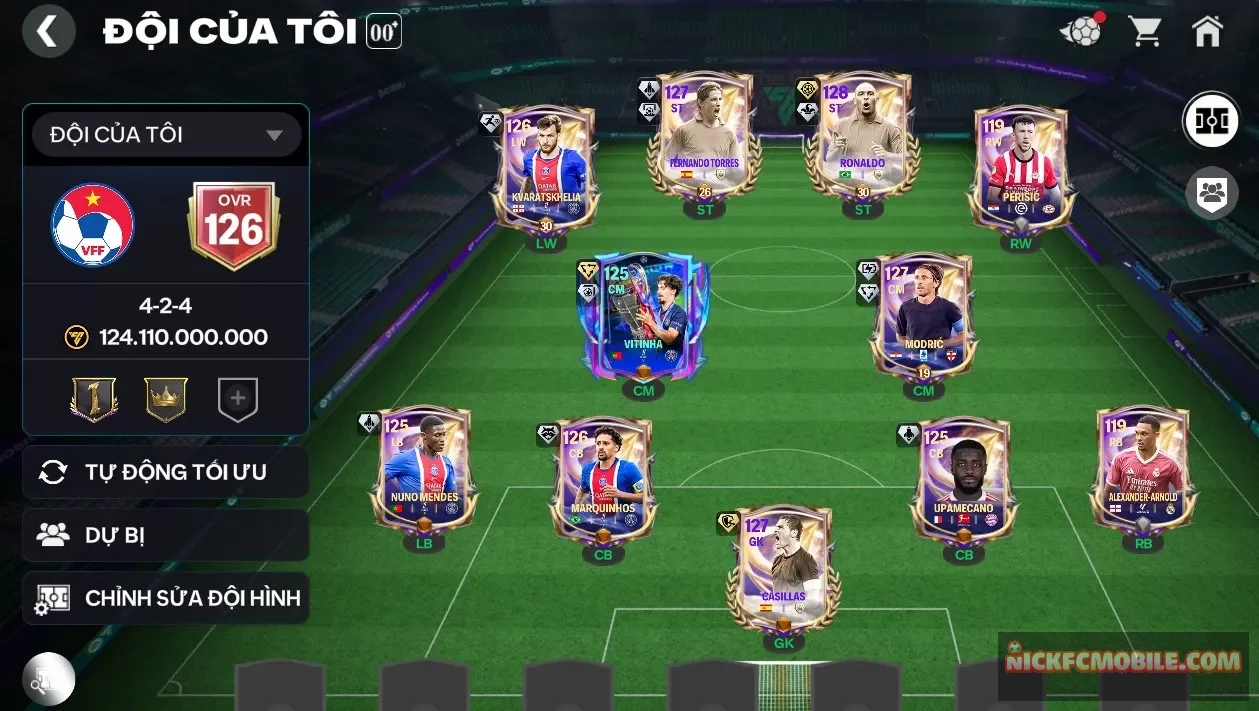 S7 - ĐH 124B  RONALO BÉO 123 + 3 CON 122 + 144K ĐÁ QUÝ  Garena TTT