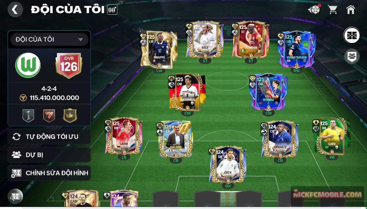 S5 - ĐH 115B  10 CON 120  Garena TTT