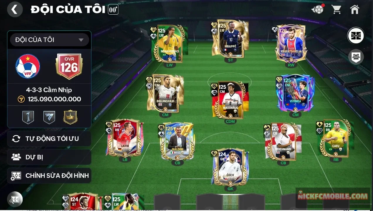 S2 - ĐH 125B  1 CON 121 + 10 CON 120  Garena TTT