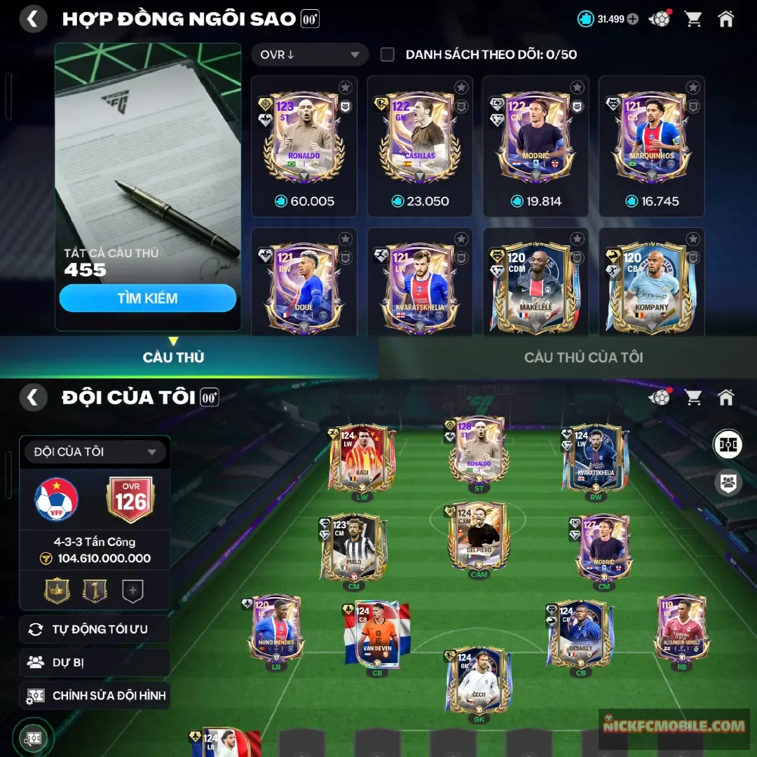 ACC NGON CÓ RÔ BÉO DƯ 30K MẢNH SIÊU SAO.