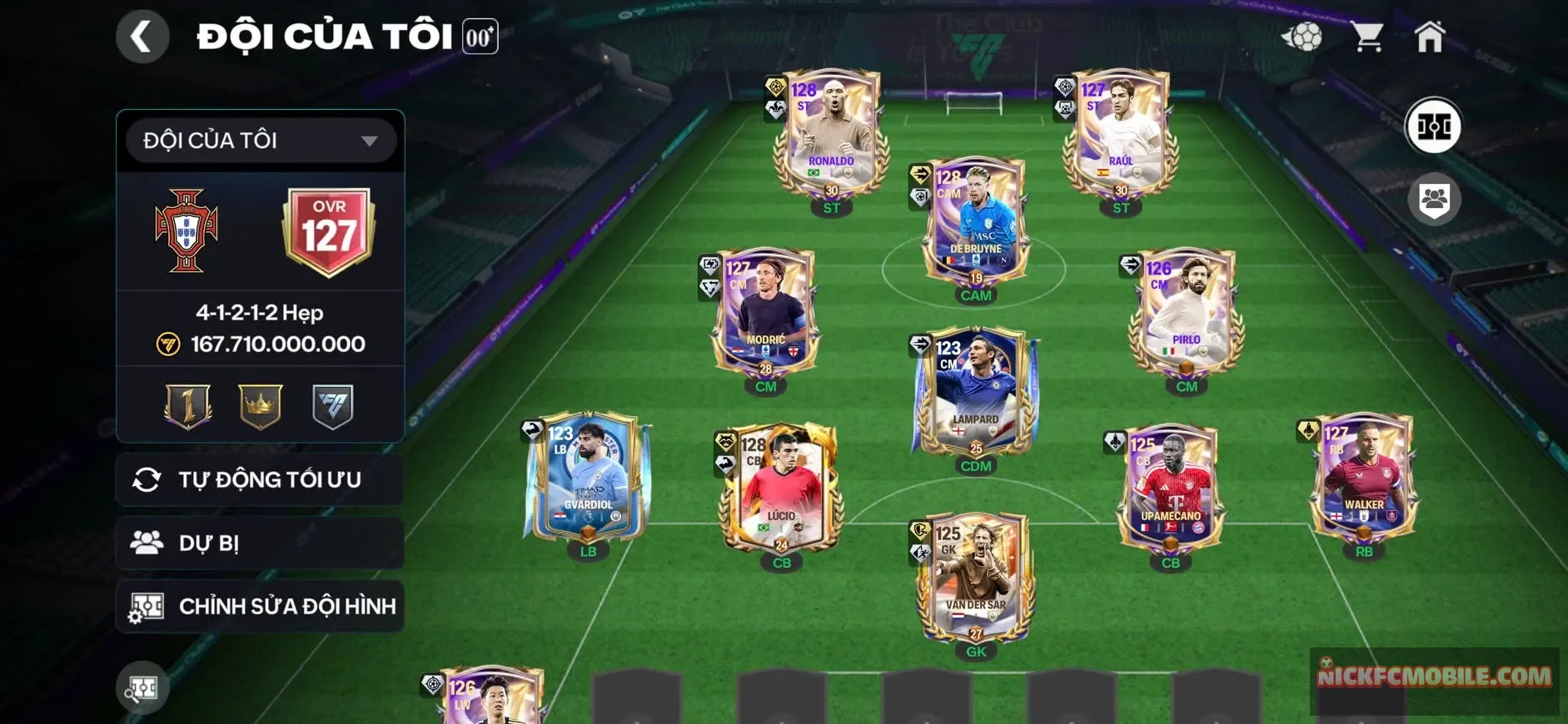 S11 - ĐH 167B 3 CON 123 + 3 CON 127  Garena TTT