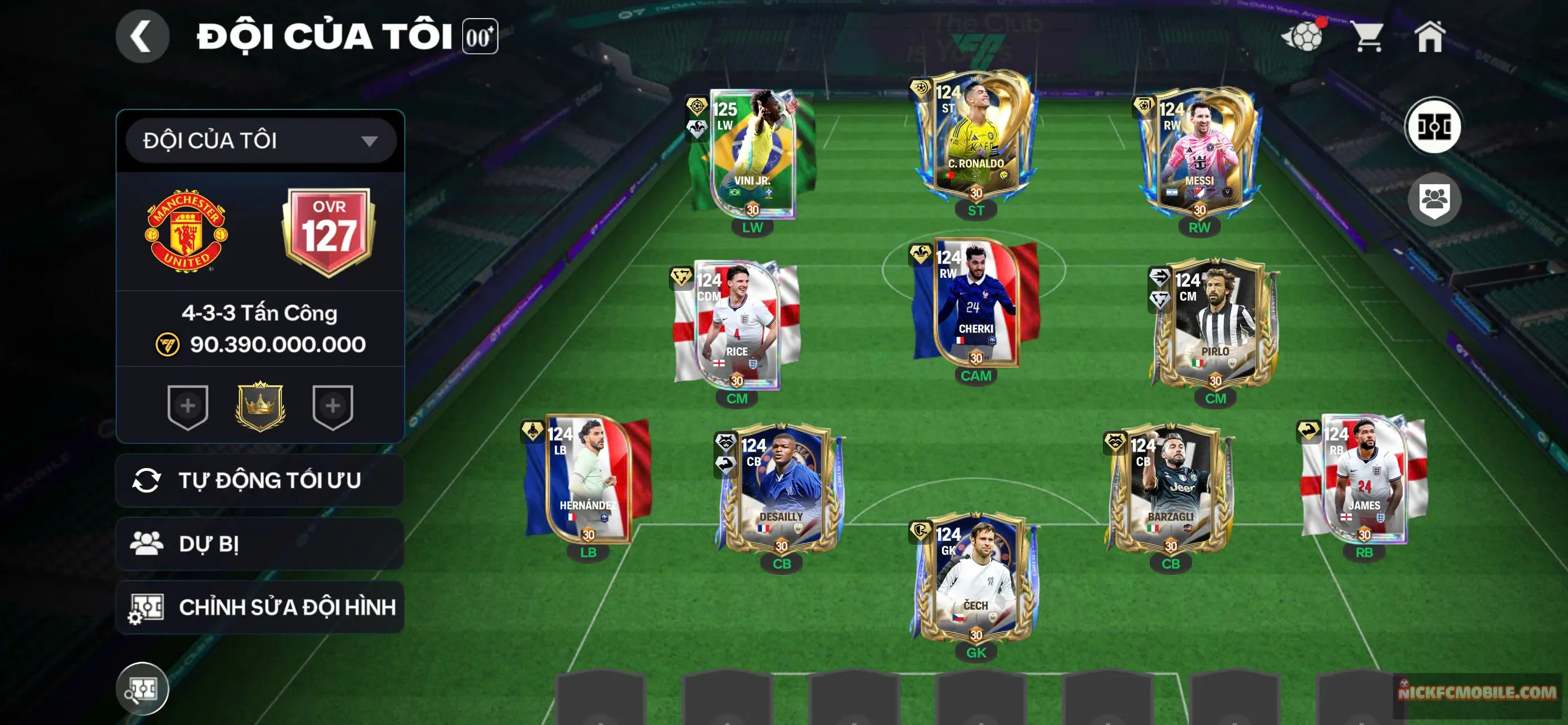 ms530 ovr 127, dư 9k mảnh siêu sao cực ngon