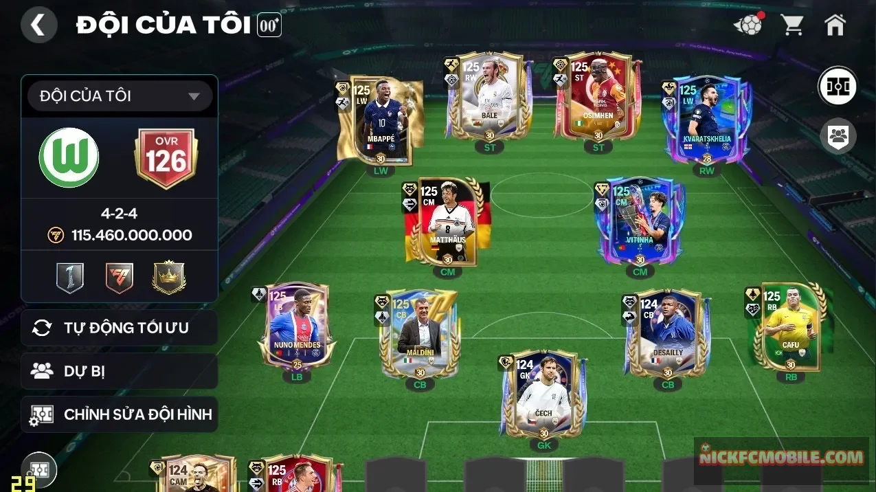 S3 - ĐH 115B  10 CON 120  Garena TTT