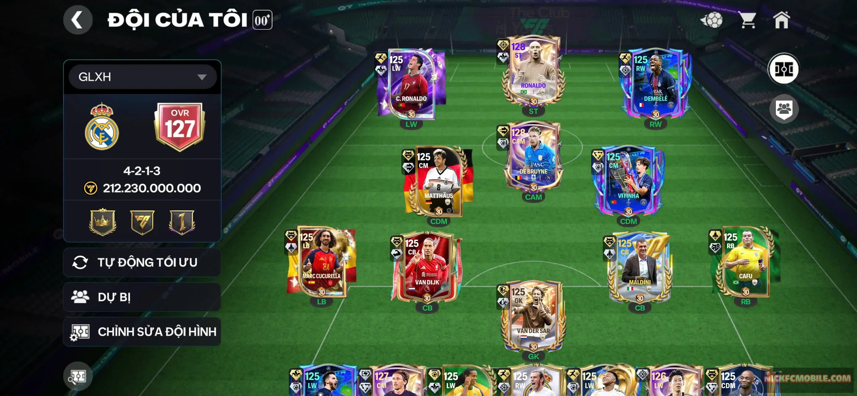 CR7 ( BOX HIẾM ) . GARENA TTT