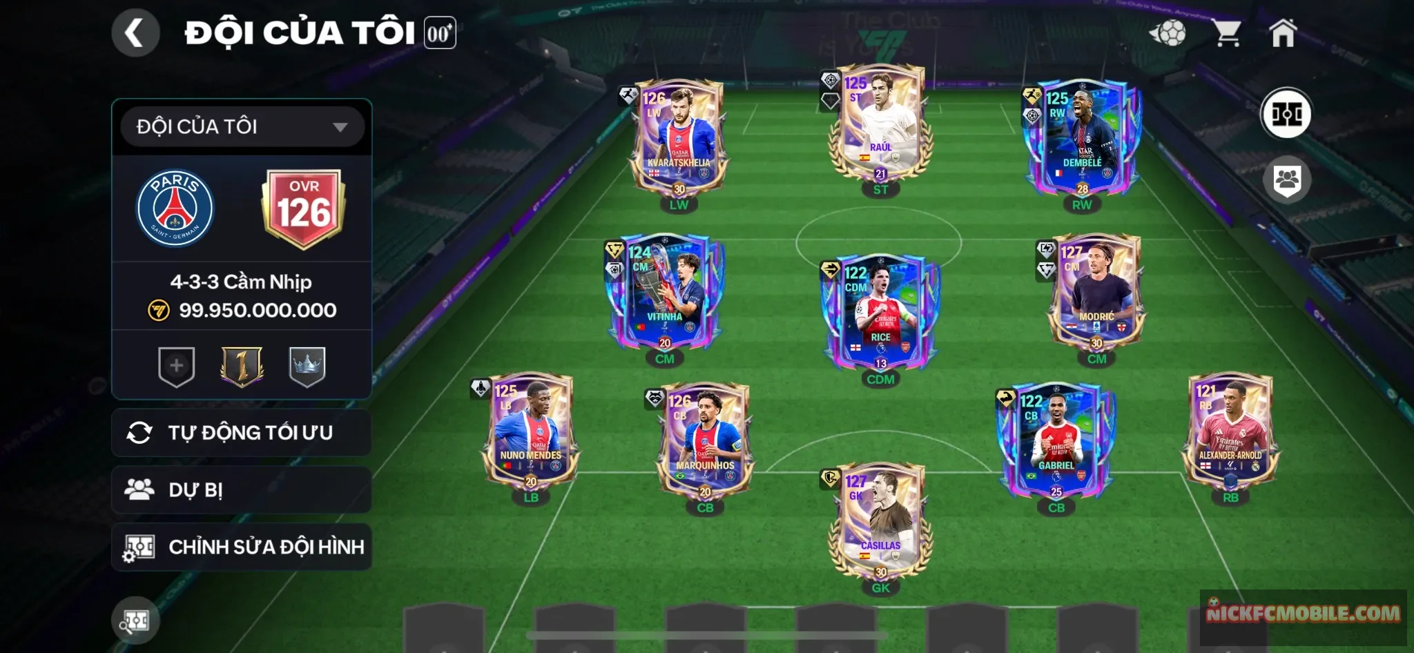 Ovr126  siêu đẹp + dư 12k mảnh + 27 lượt nổ pool A + còn nv 20k gem