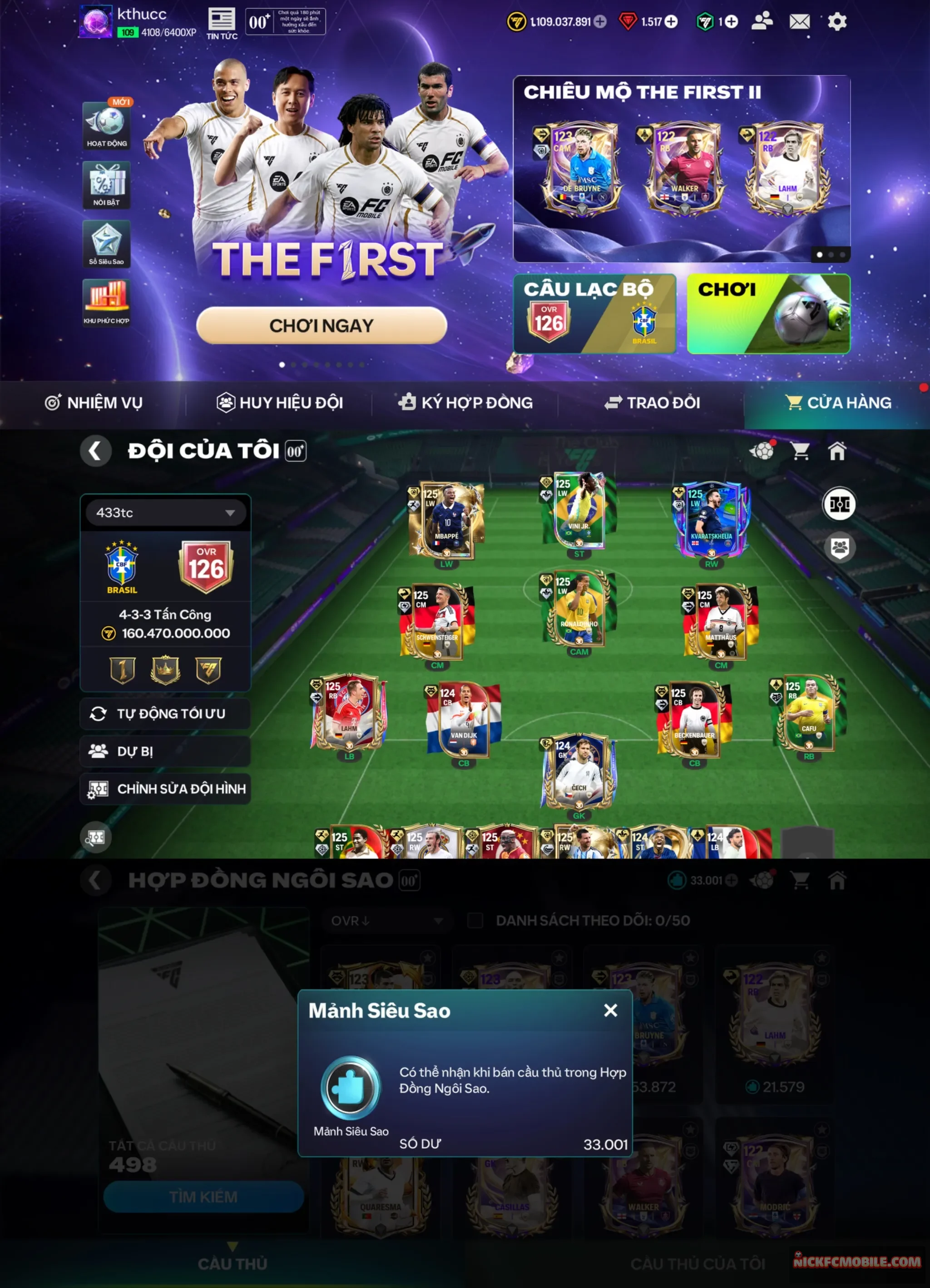 Siêu phẩm nhiều top game dư 33k mảnh