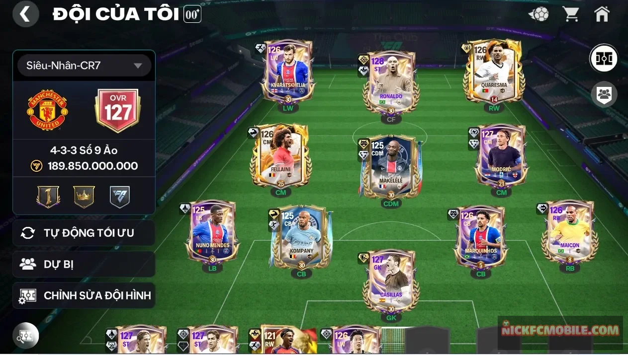 S14 - ĐH 189B  RONALDO BÉO 123 + 5 CON 122  Garena SĐT CHỜ ĐỔI  11/10