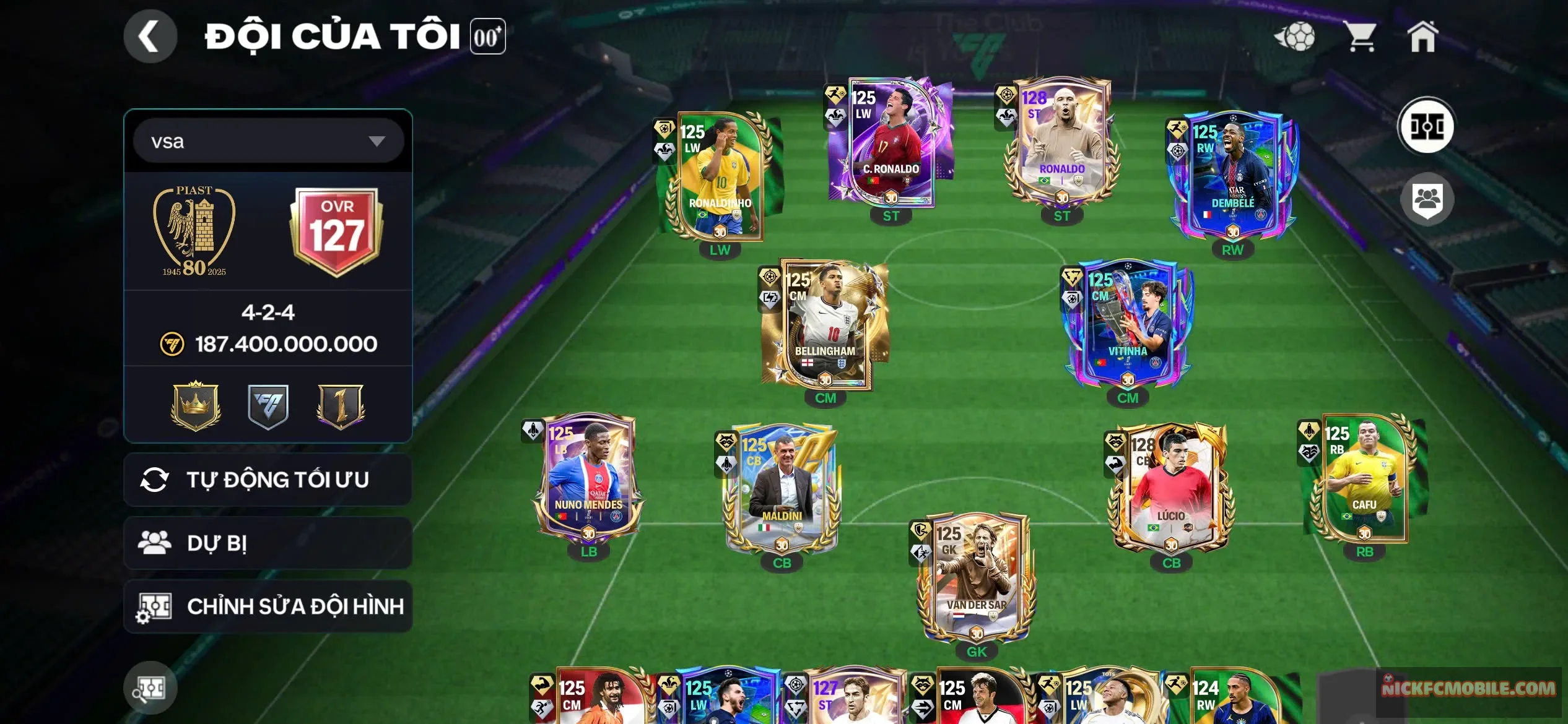 Cr7 ( Box Hiếm ) + Rô béo.