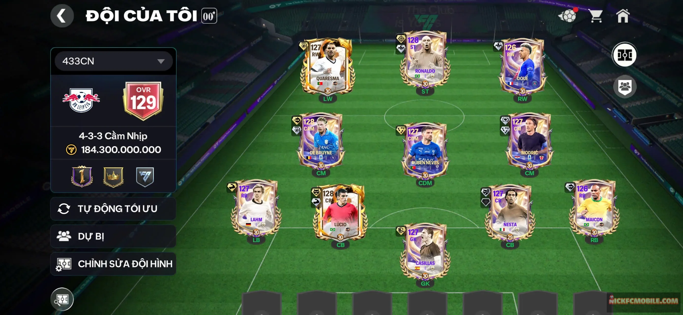 LLs6 - OVR 129 + Dư 58k mảnh hh + ĐH NGON.