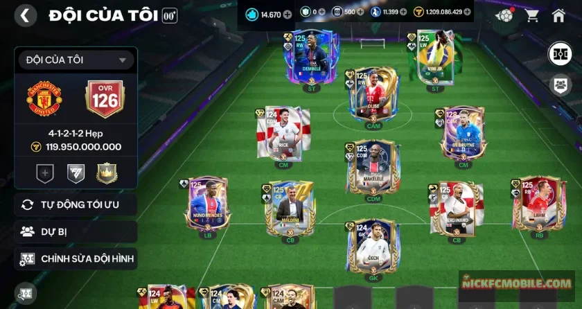 Ovr 126, Kevil 123, 7 ct 120