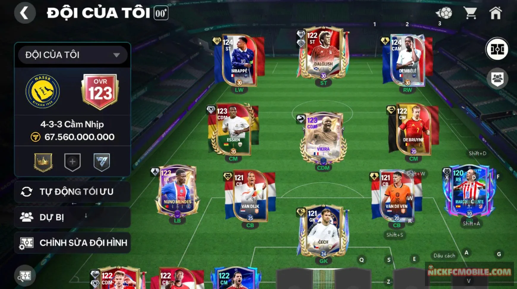 Acc nhiều cthu playstyle đẹp như hình