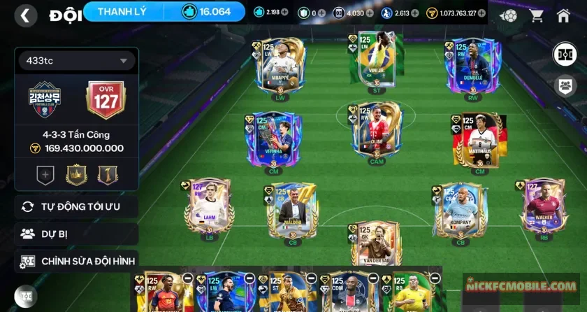 Ovr 127, 18K mảnh