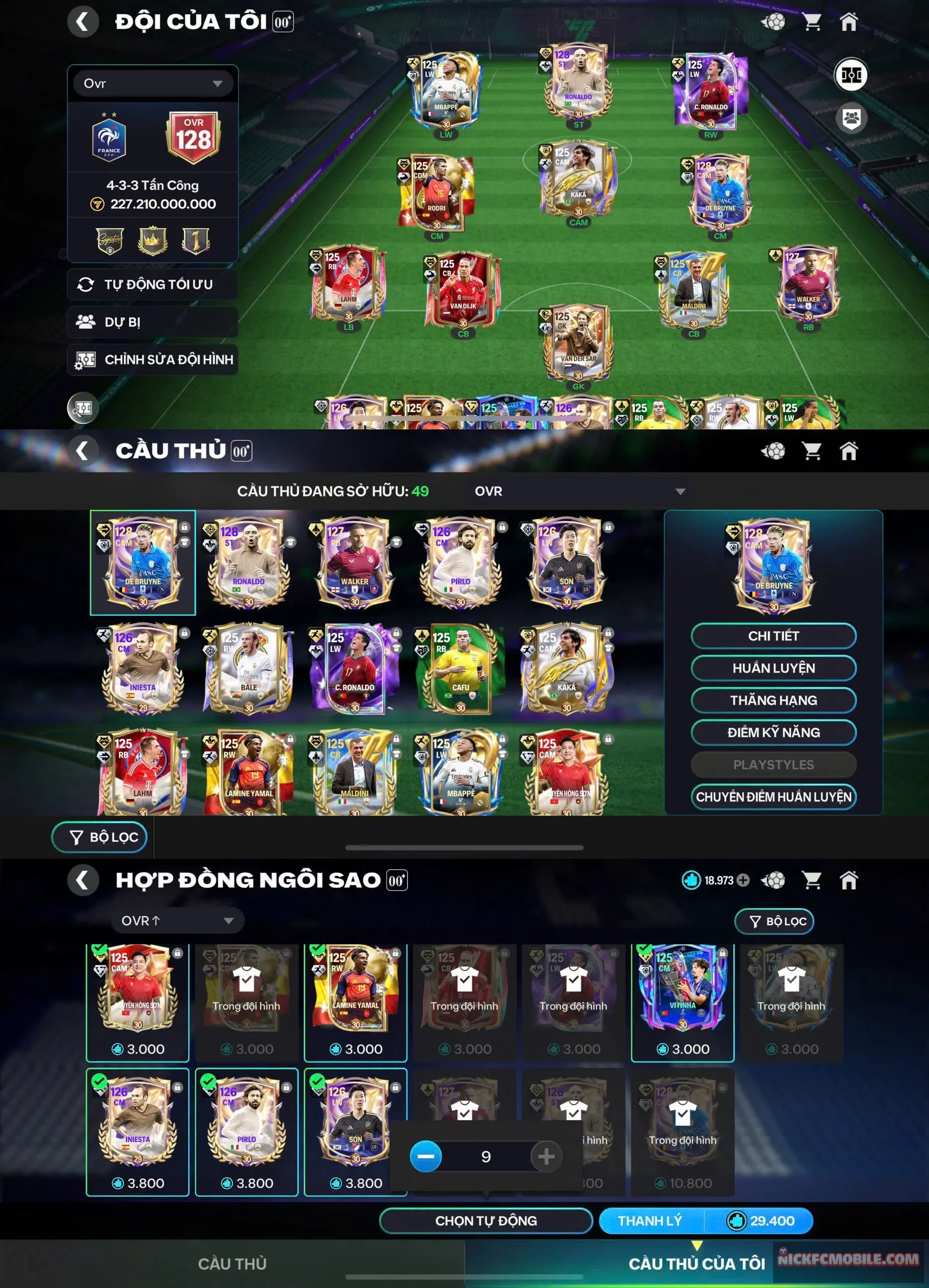 SIÊU PHẨM CR7 + Kakaa
