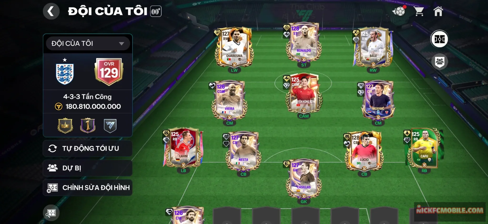 OVR 129 : Rô béo + Lucifo + Dư 440Fv.