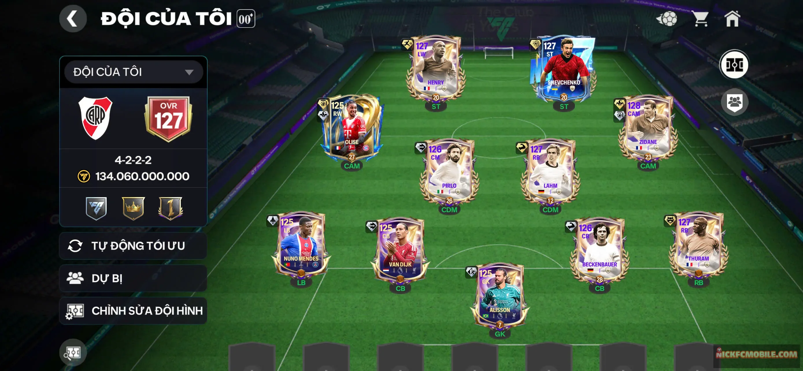 ms559 hàng ngon có zidane, nhiều thẻ mùa the first mạnh