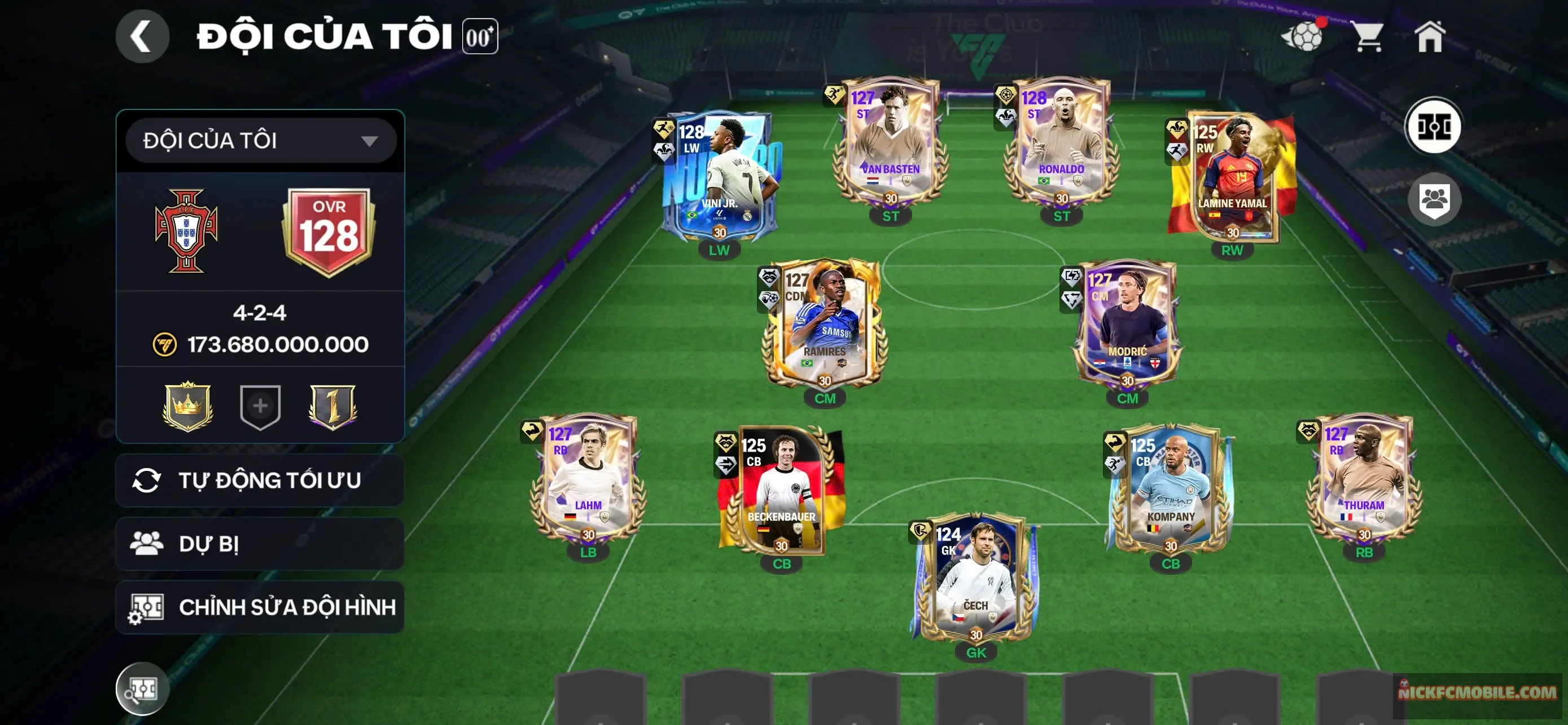 LLs8 : OVR 128 + 2con 123 + 14k hh.