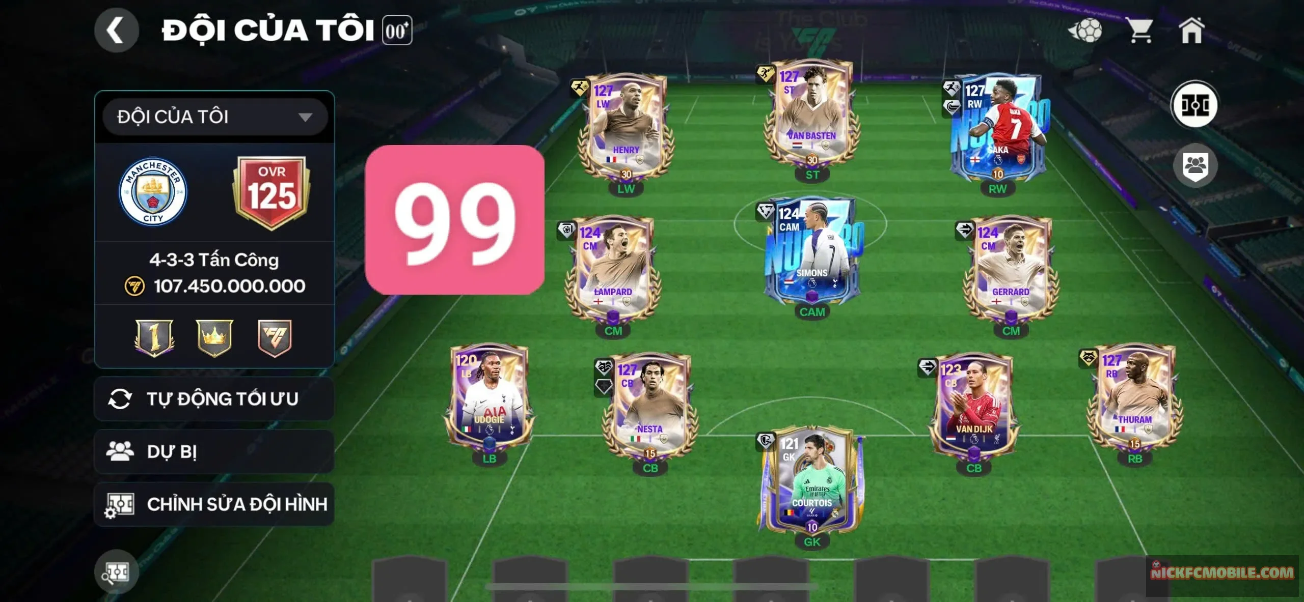 Ms99. 127x5. Team đẹp