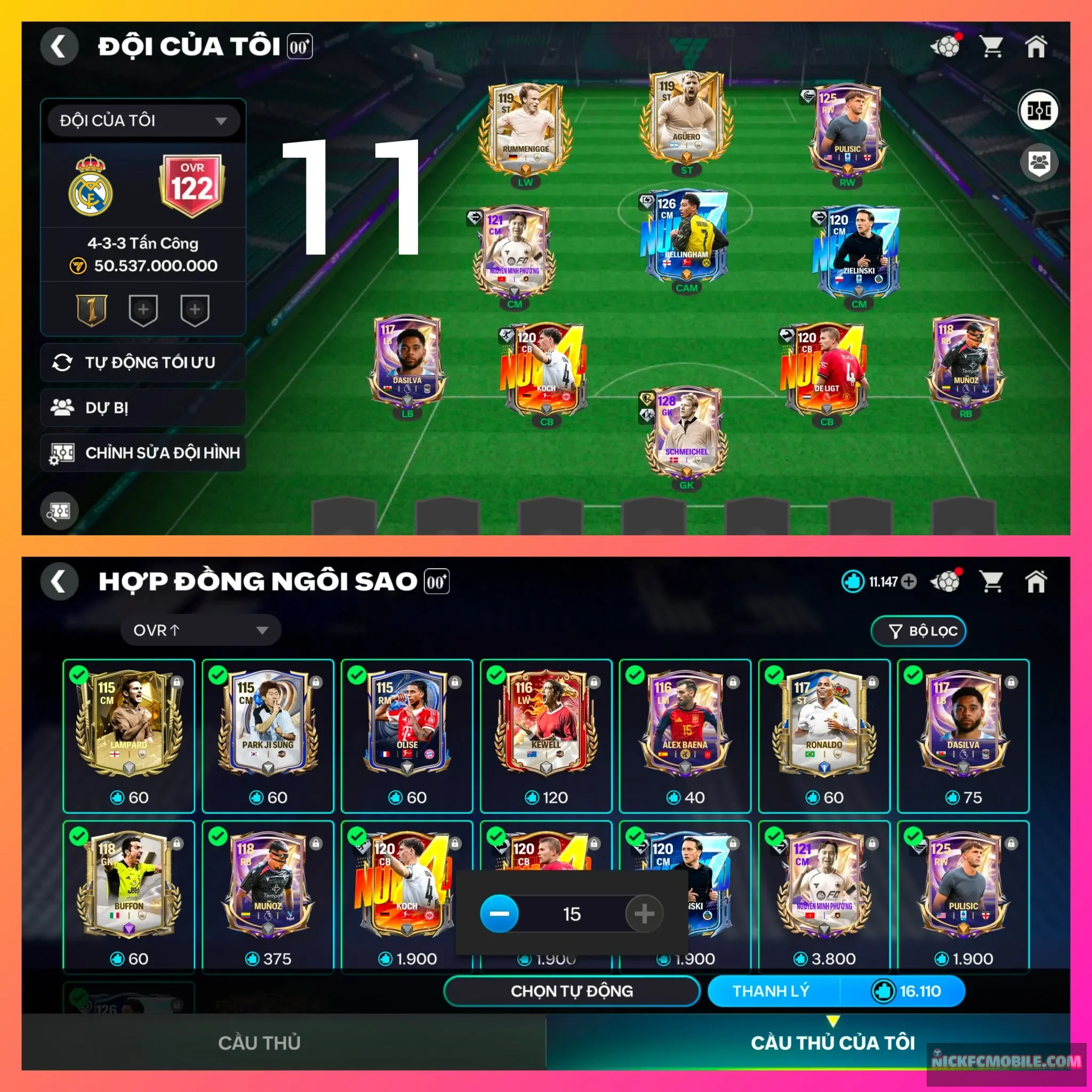 Ms11. GK128 + 27k Mãnh Hợp Đồng
