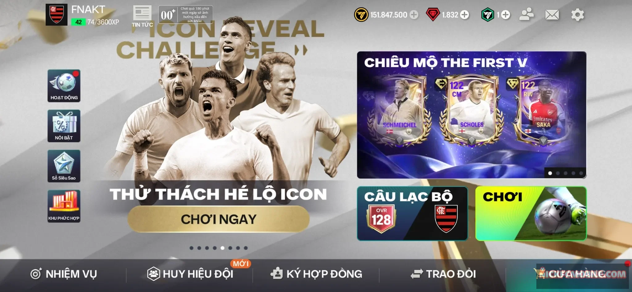 Ovr 128 34k mảnh 13k hhth
Cùng dàn cthu