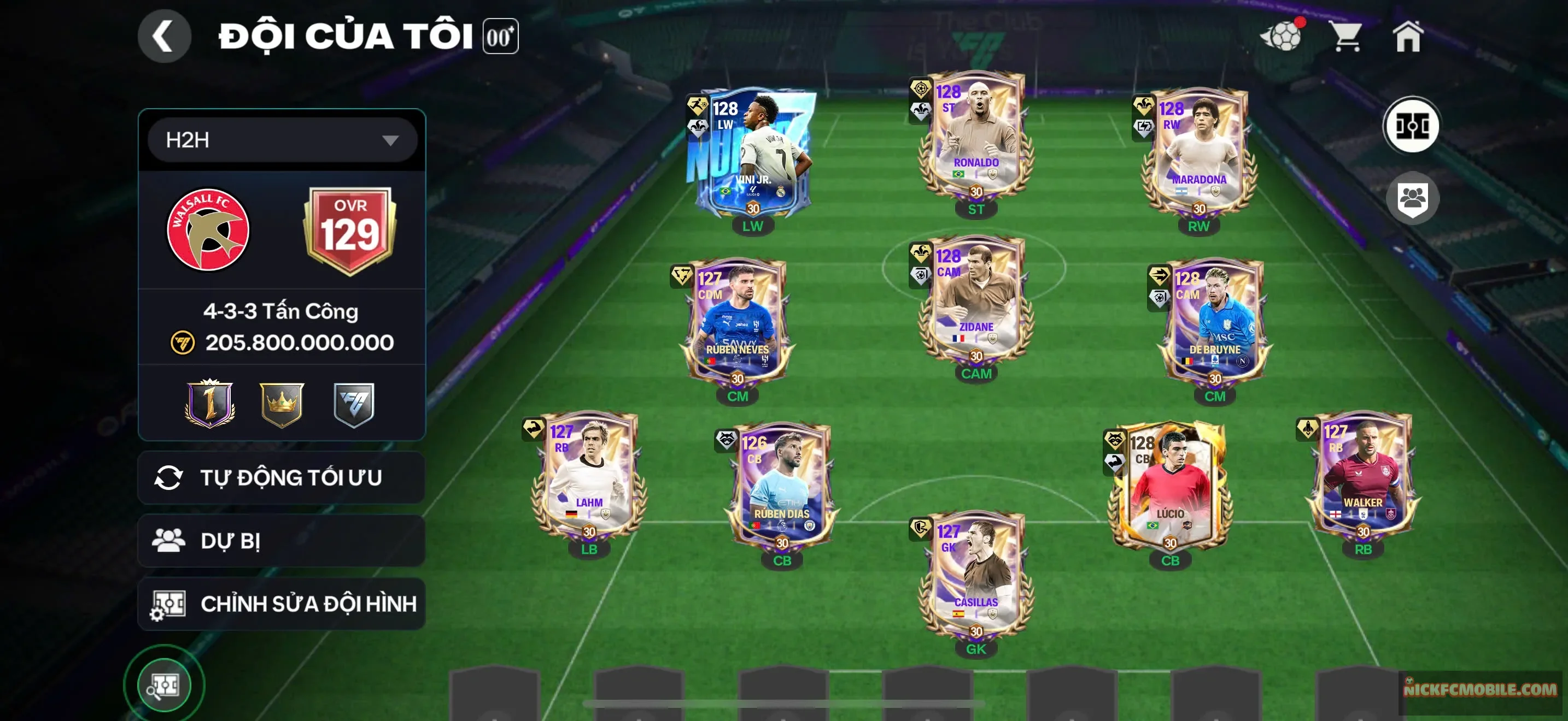 LLs19 : OVR 129 + 6con 123 + 40k hh mảnh
