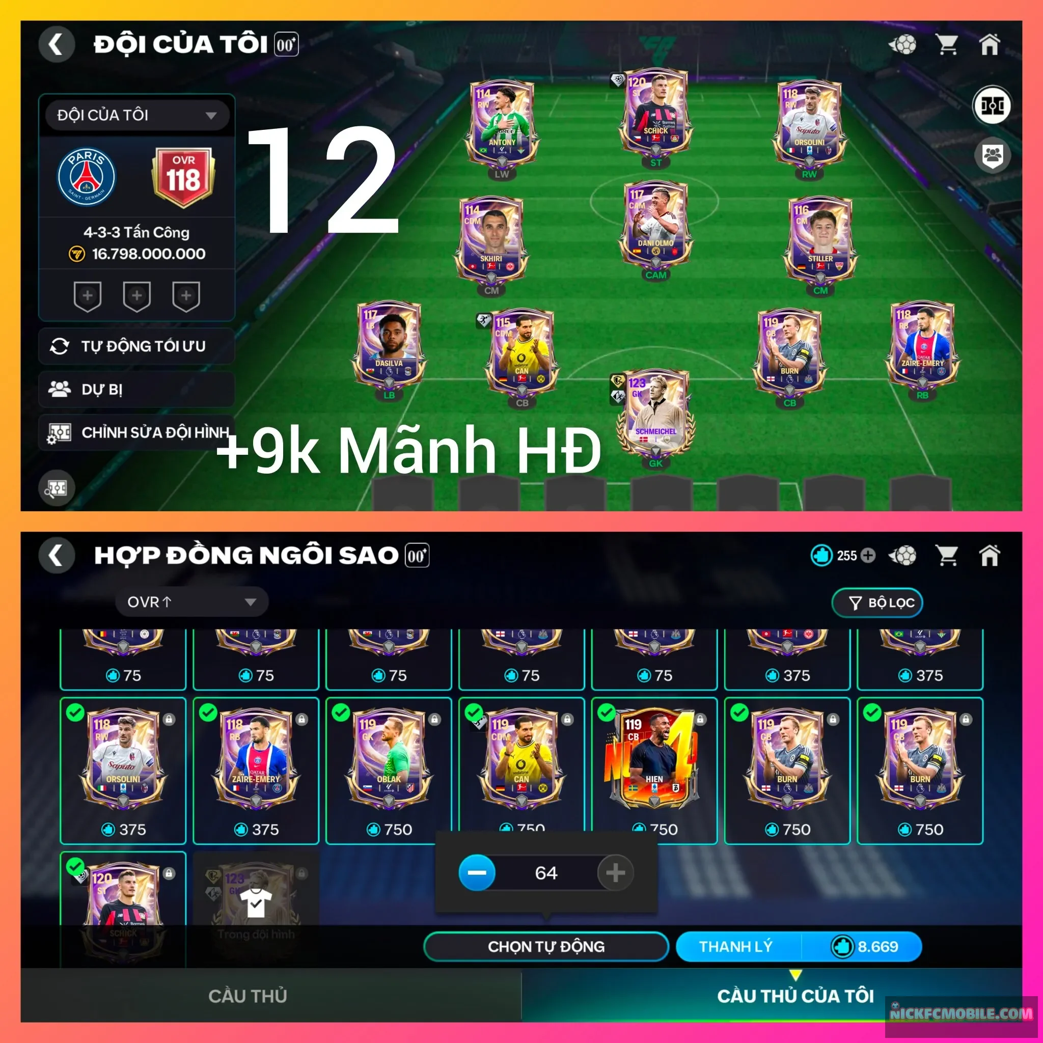 Ms12. Reg Gk128+ 9k Mãnh HĐ