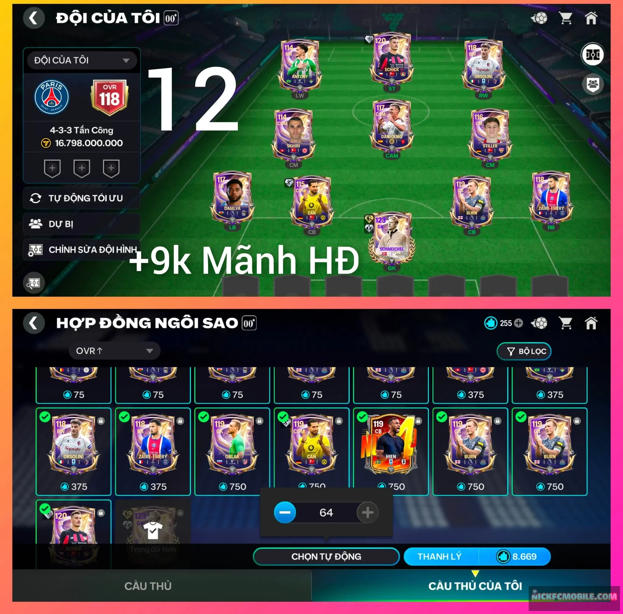 Ms12. Reg Gk128+ 9k Mãnh HĐ