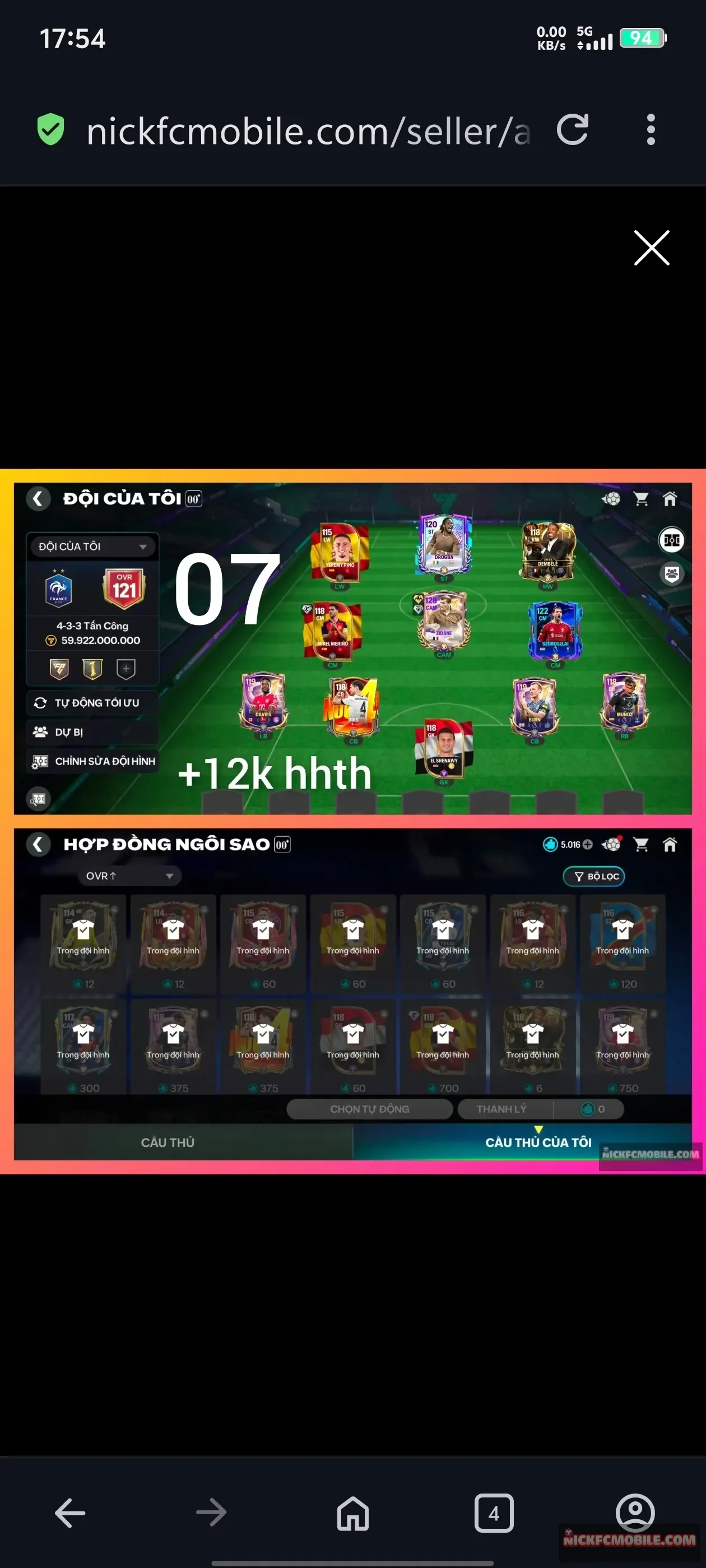 Ms07. Reg zidan128+ 12k hhth