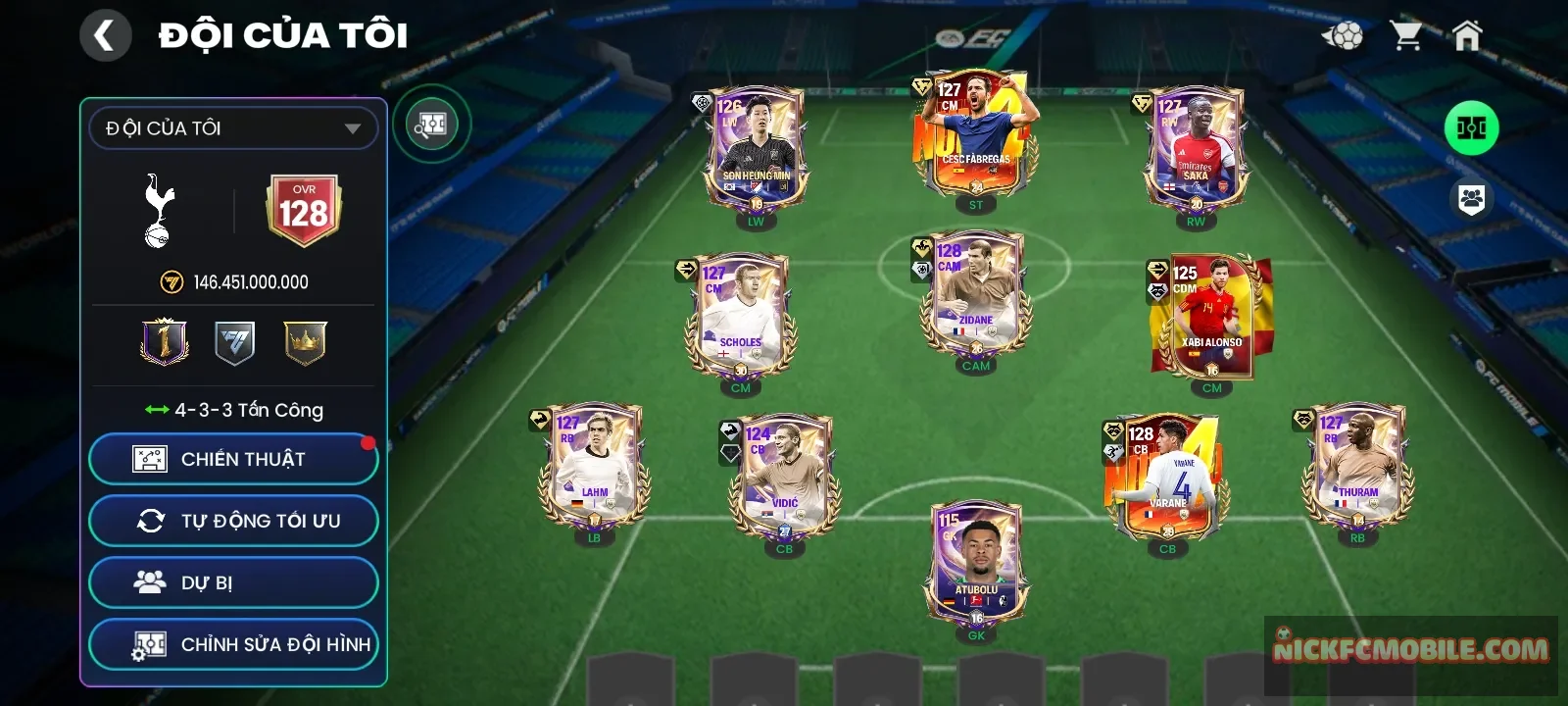 ovr 128 nhiều tài nguyên dư 5.5b xabi bán đc  bán đc 5b nếu bán dư 20k mảnh còn vé tháng 10 ch nhận