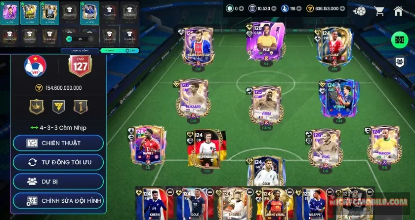 Ovr 127, Pele