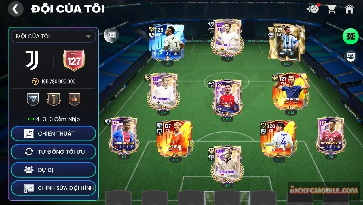 ĐH 165B  3 CON 123 + 4 CON 122   Garena TTT    SỐ 1