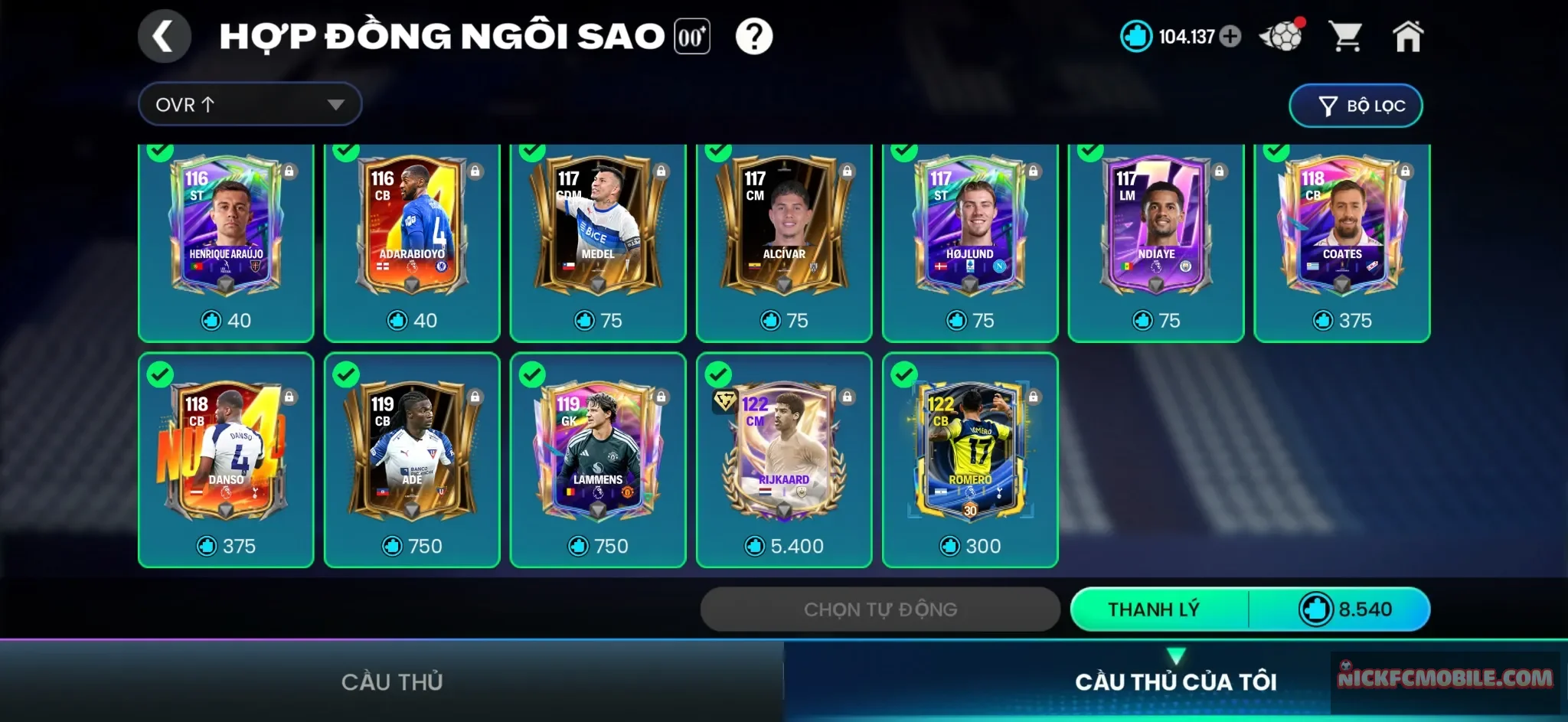 REG 112k Mảnh hợp đồng + 18k hhth.