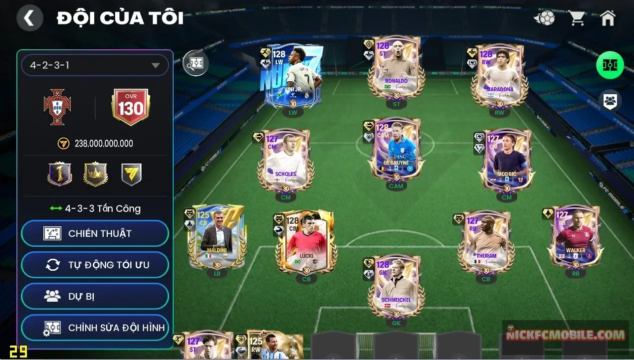 ĐH 238B  6 CON 123 + 6 CON 122   Garena SĐT CHỜ ĐỔI 6/11     SỐ 9