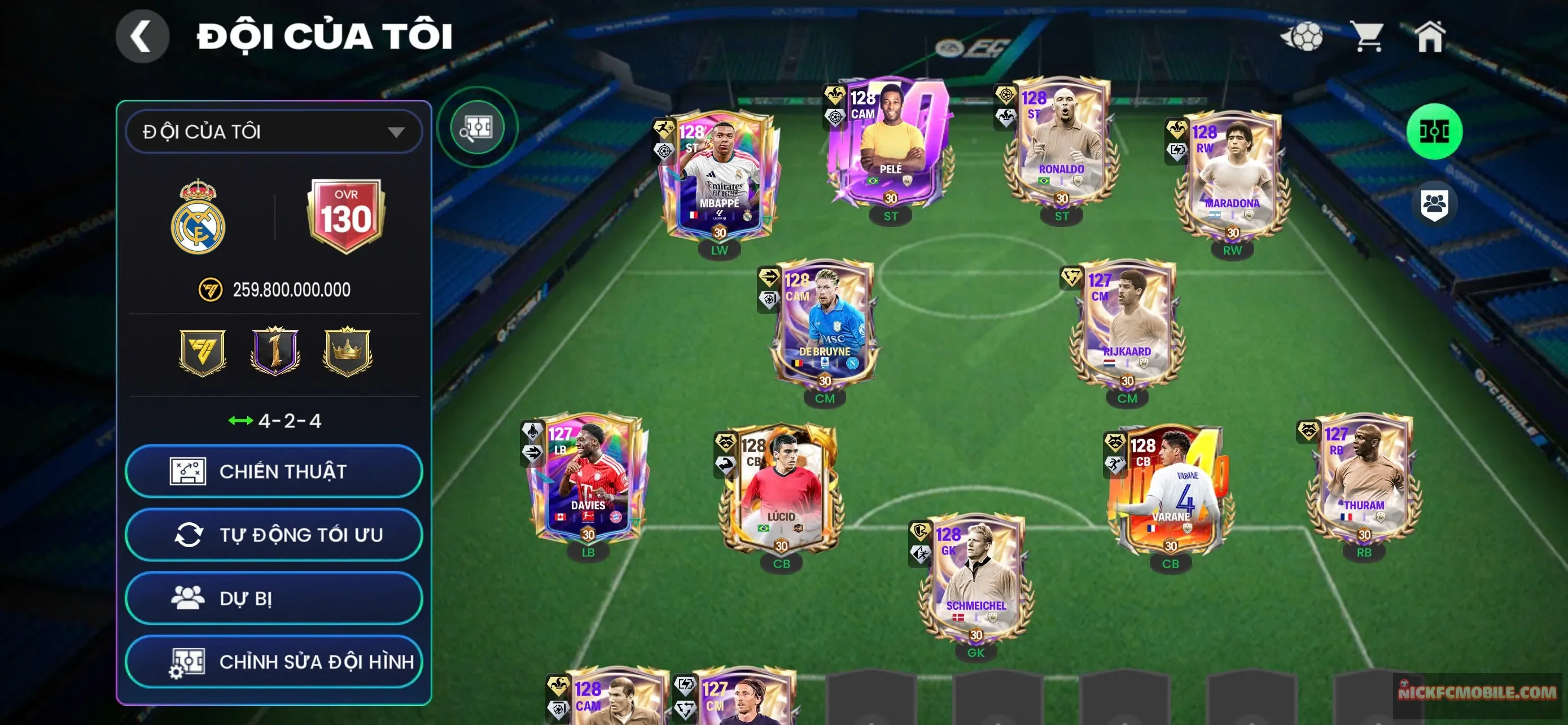LLs12 : OVR 130 + 9con 123 + 95k hh.
