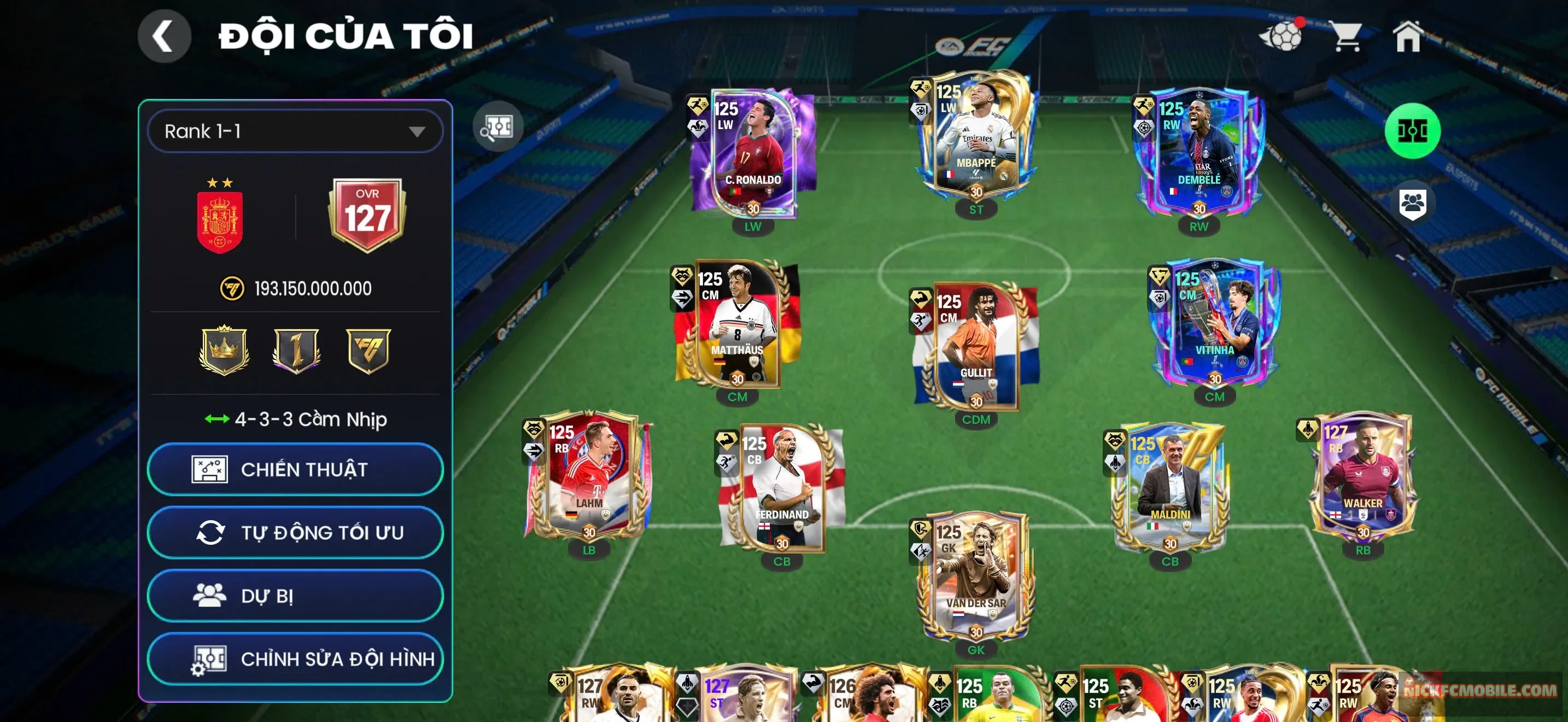 CR7 ( BOX CHỮ KÍ )