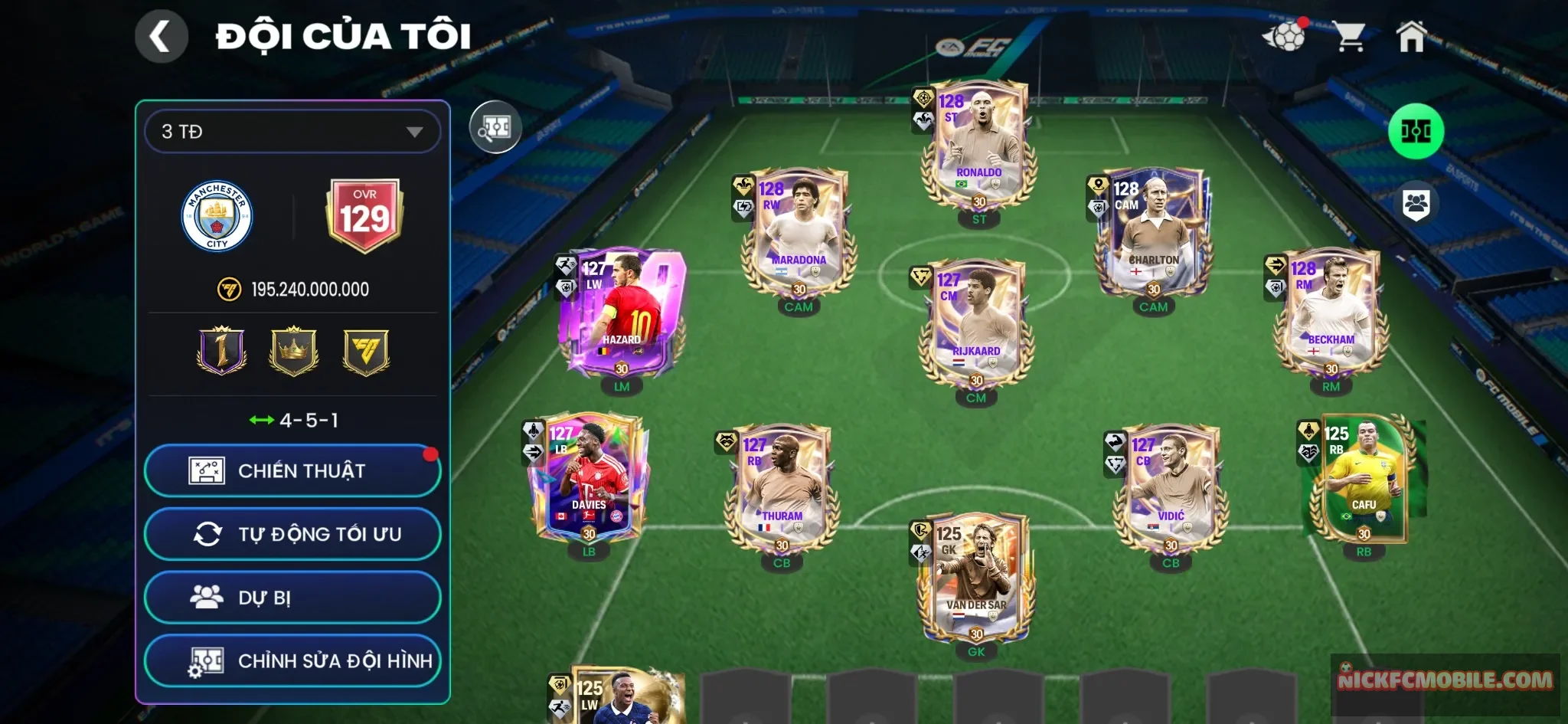 Ovr 129 Box Beckham +56k mảnh+ rô béo+charlon+ madarona+4k hhth